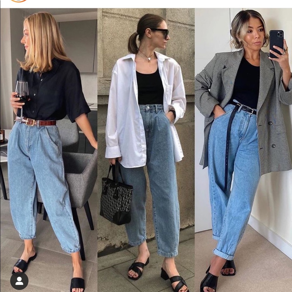 Zara slouchy jeans bloggers favorite - Picture 6 of 11